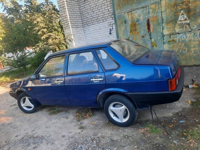 Синій ВАЗ 21099, об'ємом двигуна 1.5 л та пробігом 171 тис. км за 2450 $, фото 1 на Automoto.ua