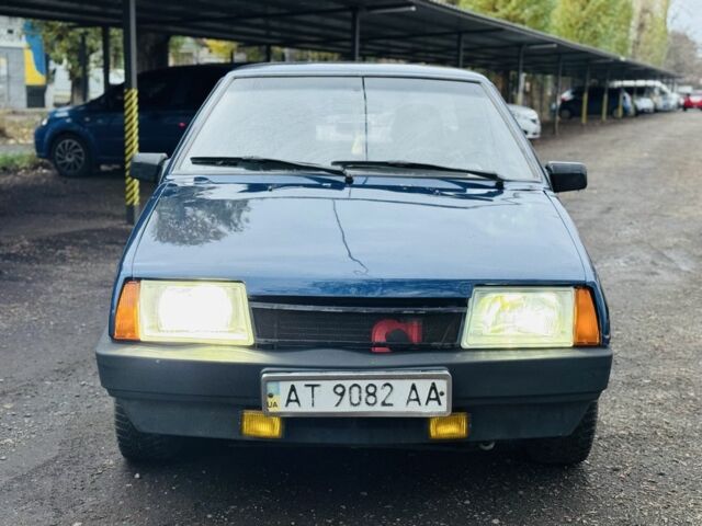 Синий ВАЗ 21099, объемом двигателя 1.5 л и пробегом 1 тыс. км за 1200 $, фото 2 на Automoto.ua