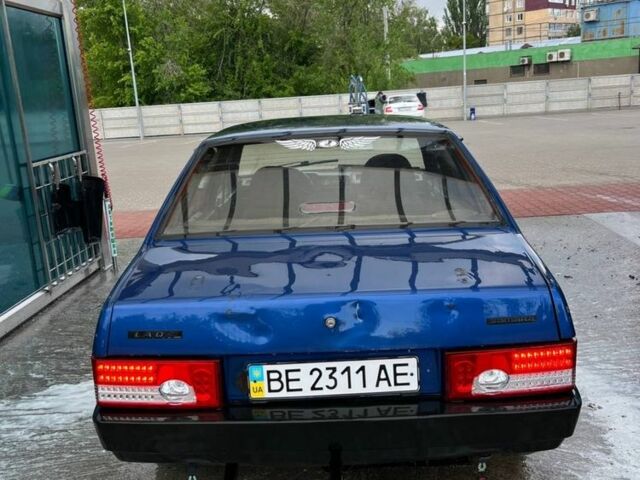 Синий ВАЗ 21099, объемом двигателя 0 л и пробегом 2 тыс. км за 940 $, фото 3 на Automoto.ua