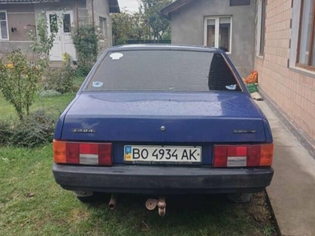 Синий ВАЗ 21099, объемом двигателя 1.5 л и пробегом 180 тыс. км за 833 $, фото 4 на Automoto.ua