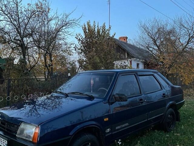 Синий ВАЗ 21099, объемом двигателя 1.5 л и пробегом 2 тыс. км за 1300 $, фото 5 на Automoto.ua