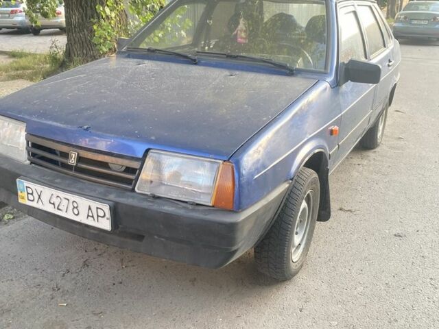 Синий ВАЗ 21099, объемом двигателя 1.5 л и пробегом 123 тыс. км за 1400 $, фото 6 на Automoto.ua