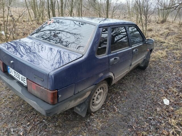 Синій ВАЗ 21099, об'ємом двигуна 1 л та пробігом 220 тис. км за 1208 $, фото 8 на Automoto.ua