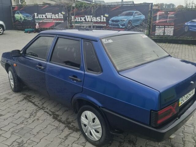 Синій ВАЗ 21099, об'ємом двигуна 1.5 л та пробігом 333 тис. км за 1200 $, фото 3 на Automoto.ua