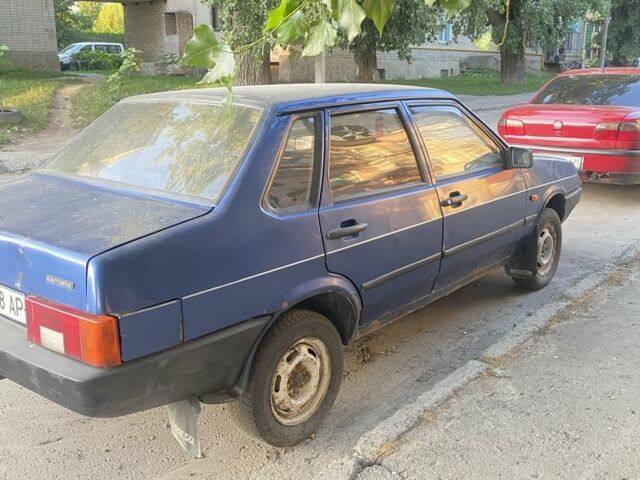 Синий ВАЗ 21099, объемом двигателя 1.5 л и пробегом 123 тыс. км за 1400 $, фото 14 на Automoto.ua