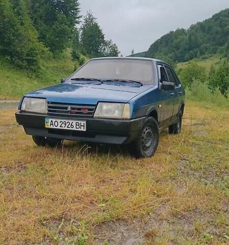 ВАЗ 21099 2006 в Воловце на Automoto.ua Синий ВАЗ 21099, объемом двигателя 1.5 л и пробегом 200 тыс. км за 850 $, фото 4 на Automoto.ua