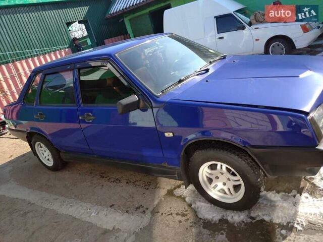 Синий ВАЗ 21099, объемом двигателя 1.5 л и пробегом 167 тыс. км за 3000 $, фото 5 на Automoto.ua