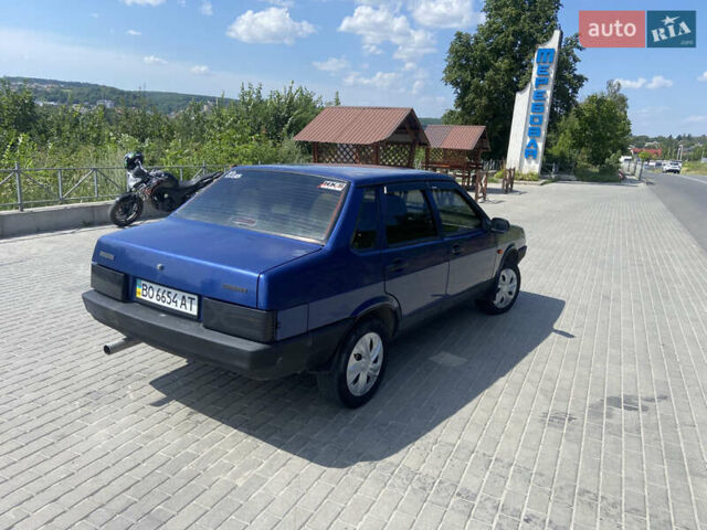 Синий ВАЗ 21099, объемом двигателя 1.5 л и пробегом 180 тыс. км за 1450 $, фото 5 на Automoto.ua
