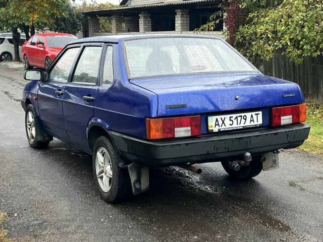ВАЗ 21099 2006 в Харькове на Automoto.ua Синий ВАЗ 21099, объемом двигателя 1.5 л и пробегом 250 тыс. км за 1700 $, фото 2 на Automoto.ua