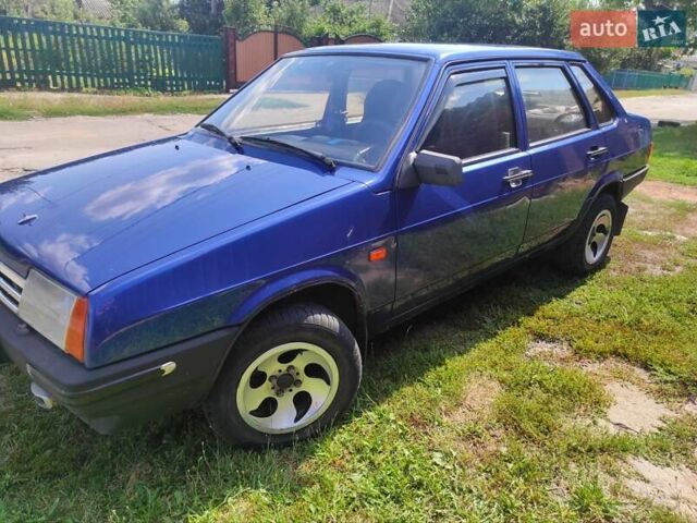 Синий ВАЗ 21099, объемом двигателя 1.5 л и пробегом 143 тыс. км за 1850 $, фото 8 на Automoto.ua