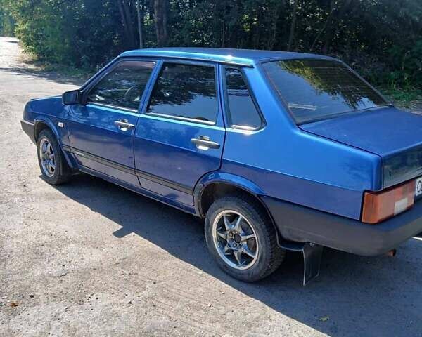 Синий ВАЗ 21099, объемом двигателя 1.5 л и пробегом 99 тыс. км за 2190 $, фото 13 на Automoto.ua
