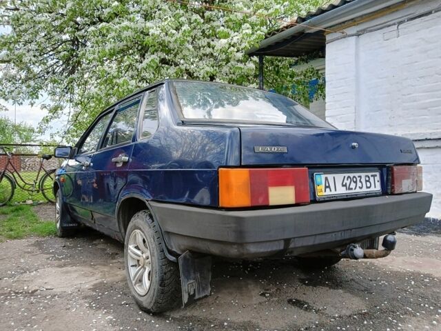 Синий ВАЗ 21099, объемом двигателя 1.5 л и пробегом 166 тыс. км за 900 $, фото 5 на Automoto.ua