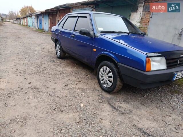 Синий ВАЗ 21099, объемом двигателя 1.5 л и пробегом 174 тыс. км за 1999 $, фото 11 на Automoto.ua