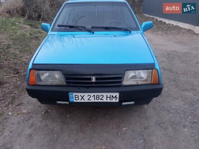 Синій ВАЗ 21099, об'ємом двигуна 1.5 л та пробігом 215 тис. км за 1350 $, фото 2 на Automoto.ua