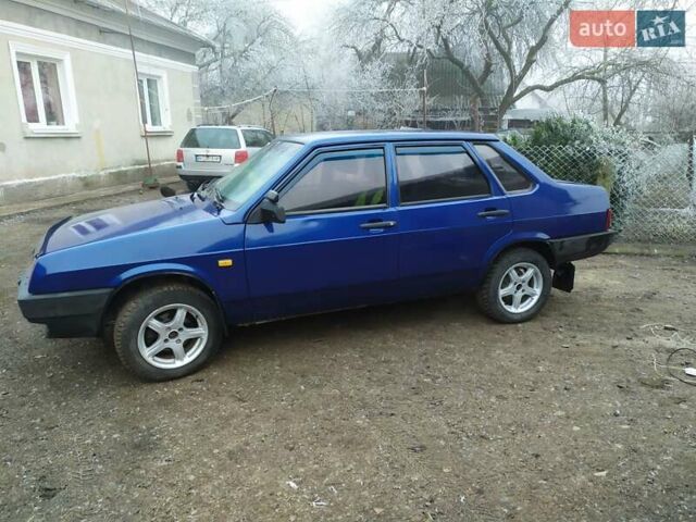 Синий ВАЗ 21099, объемом двигателя 1.5 л и пробегом 230 тыс. км за 1300 $, фото 17 на Automoto.ua
