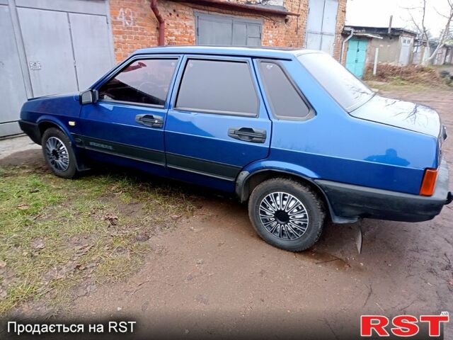 Синий ВАЗ 21099, объемом двигателя 1.5 л и пробегом 235 тыс. км за 1700 $, фото 8 на Automoto.ua