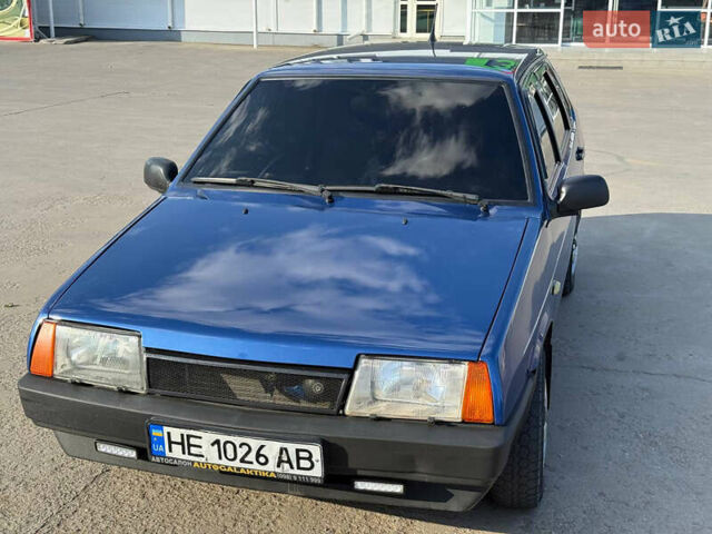 Синий ВАЗ 21099, объемом двигателя 1.5 л и пробегом 285 тыс. км за 2400 $, фото 3 на Automoto.ua