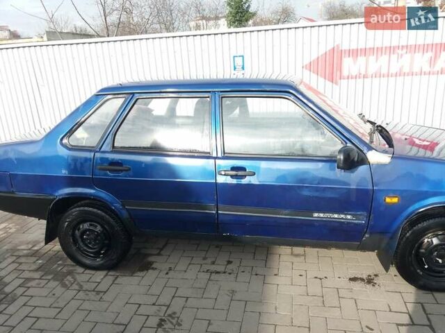 Синий ВАЗ 21099, объемом двигателя 1.5 л и пробегом 226 тыс. км за 1500 $, фото 3 на Automoto.ua