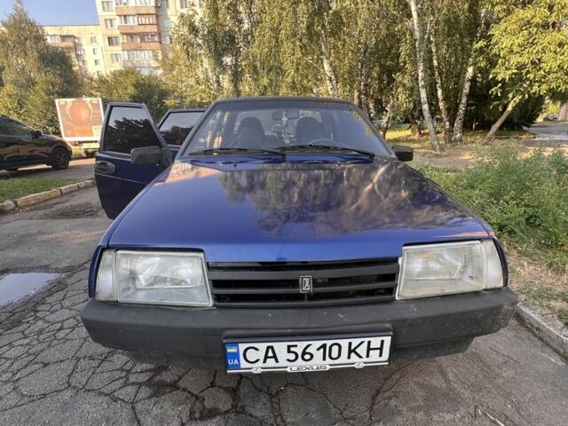 Синий ВАЗ 21099, объемом двигателя 1.5 л и пробегом 2 тыс. км за 1750 $, фото 1 на Automoto.ua