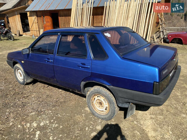 Синий ВАЗ 21099, объемом двигателя 1.5 л и пробегом 120 тыс. км за 1100 $, фото 9 на Automoto.ua