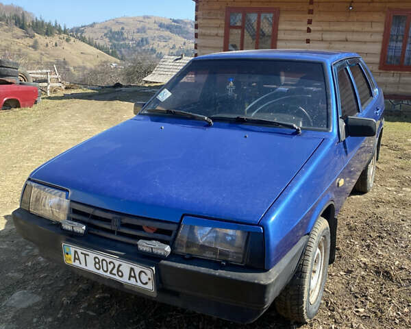 Синий ВАЗ 21099, объемом двигателя 1.5 л и пробегом 120 тыс. км за 1100 $, фото 11 на Automoto.ua