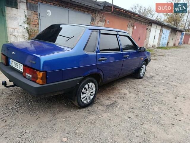 Синий ВАЗ 21099, объемом двигателя 1.5 л и пробегом 174 тыс. км за 1999 $, фото 6 на Automoto.ua