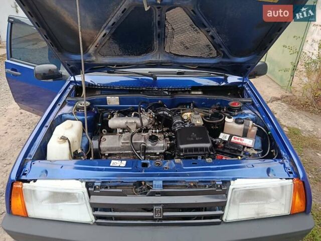 Синий ВАЗ 21099, объемом двигателя 1.5 л и пробегом 174 тыс. км за 1999 $, фото 20 на Automoto.ua