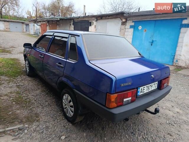 Синий ВАЗ 21099, объемом двигателя 1.5 л и пробегом 174 тыс. км за 1999 $, фото 3 на Automoto.ua