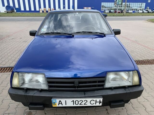 Синий ВАЗ 21099, объемом двигателя 1.5 л и пробегом 170 тыс. км за 1900 $, фото 1 на Automoto.ua