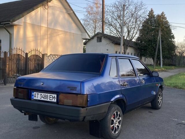 Синій ВАЗ 21099, об'ємом двигуна 1.6 л та пробігом 168 тис. км за 1400 $, фото 6 на Automoto.ua