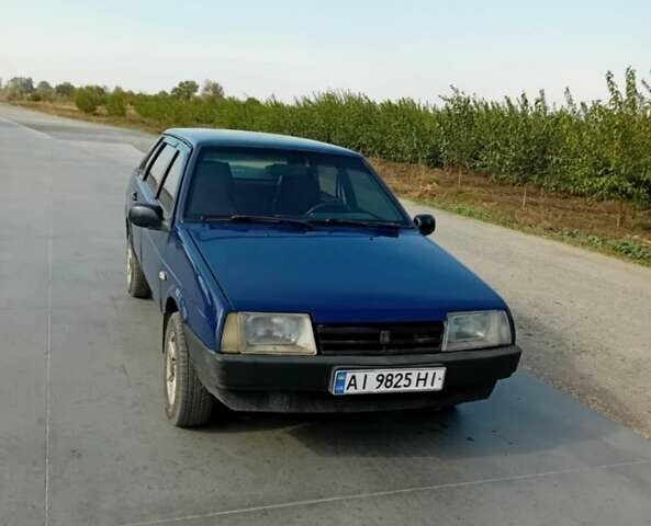 Синий ВАЗ 21099, объемом двигателя 1.6 л и пробегом 100 тыс. км за 1700 $, фото 1 на Automoto.ua