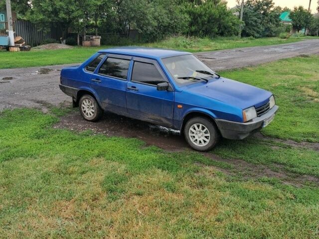 Синий ВАЗ 21099, объемом двигателя 1.5 л и пробегом 202 тыс. км за 1329 $, фото 10 на Automoto.ua