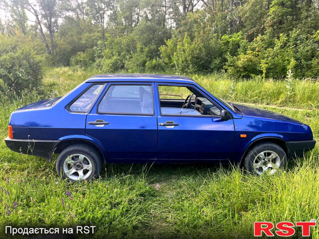 Синій ВАЗ 21099, об'ємом двигуна 1.5 л та пробігом 355 тис. км за 2000 $, фото 1 на Automoto.ua
