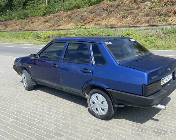 Синий ВАЗ 21099, объемом двигателя 1.5 л и пробегом 180 тыс. км за 1450 $, фото 7 на Automoto.ua
