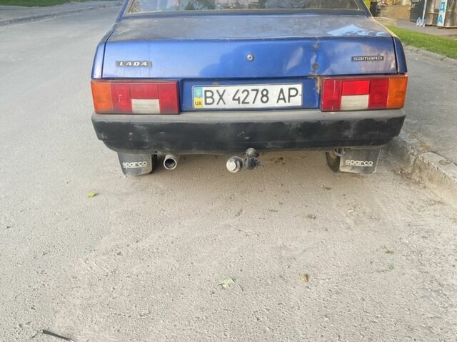 Синий ВАЗ 21099, объемом двигателя 1.5 л и пробегом 123 тыс. км за 1400 $, фото 4 на Automoto.ua
