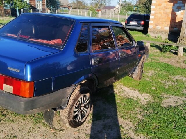 Синий ВАЗ 21099, объемом двигателя 0 л и пробегом 204 тыс. км за 2100 $, фото 1 на Automoto.ua