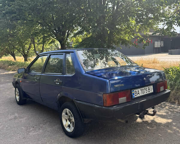 Синий ВАЗ 21099, объемом двигателя 1.5 л и пробегом 200 тыс. км за 1850 $, фото 6 на Automoto.ua
