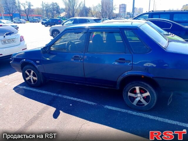 Синий ВАЗ 21099, объемом двигателя 1.5 л и пробегом 114 тыс. км за 2400 $, фото 3 на Automoto.ua