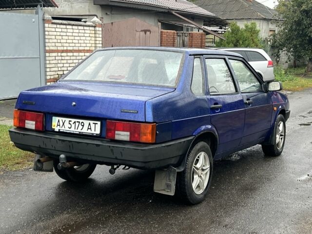 ВАЗ 21099 2006 в Харькове на Automoto.ua Синий ВАЗ 21099, объемом двигателя 1.5 л и пробегом 250 тыс. км за 1700 $, фото 3 на Automoto.ua