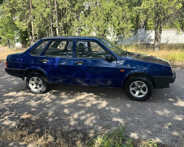 Синий ВАЗ 21099, объемом двигателя 1.5 л и пробегом 200 тыс. км за 1850 $, фото 9 на Automoto.ua