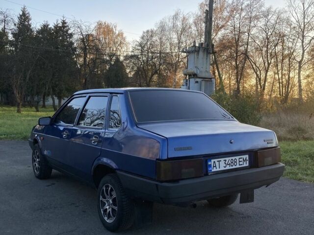 Синій ВАЗ 21099, об'ємом двигуна 1.6 л та пробігом 168 тис. км за 1400 $, фото 4 на Automoto.ua