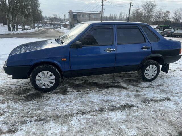 Синій ВАЗ 21099, об'ємом двигуна 1.5 л та пробігом 165 тис. км за 1350 $, фото 1 на Automoto.ua