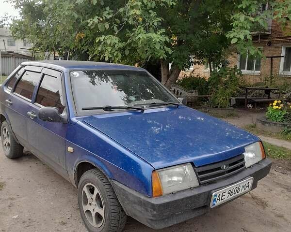 Синій ВАЗ 21099, об'ємом двигуна 1.5 л та пробігом 100 тис. км за 1447 $, фото 1 на Automoto.ua
