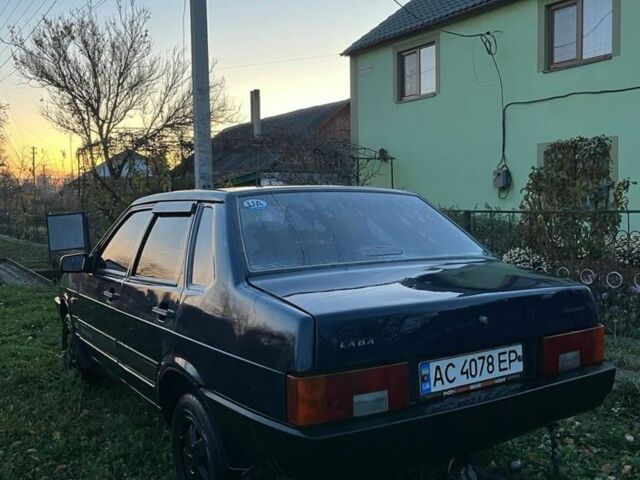 Синий ВАЗ 21099, объемом двигателя 1.5 л и пробегом 2 тыс. км за 1300 $, фото 4 на Automoto.ua