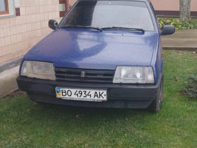 Синий ВАЗ 21099, объемом двигателя 1.5 л и пробегом 180 тыс. км за 833 $, фото 1 на Automoto.ua