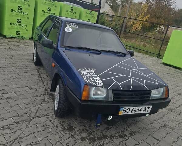Синій ВАЗ 21099, об'ємом двигуна 1.5 л та пробігом 333 тис. км за 1200 $, фото 6 на Automoto.ua