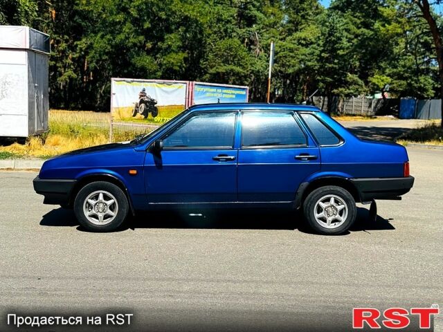 Синий ВАЗ 21099, объемом двигателя 1.6 л и пробегом 175 тыс. км за 1850 $, фото 6 на Automoto.ua