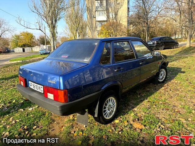 Синий ВАЗ 21099, объемом двигателя 1.6 л и пробегом 160 тыс. км за 1950 $, фото 7 на Automoto.ua