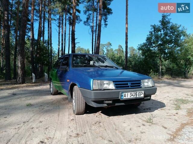 Синий ВАЗ 21099, объемом двигателя 1.6 л и пробегом 282 тыс. км за 1600 $, фото 6 на Automoto.ua