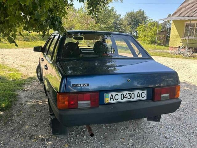 Синій ВАЗ 21099, об'ємом двигуна 0 л та пробігом 80 тис. км за 1550 $, фото 4 на Automoto.ua
